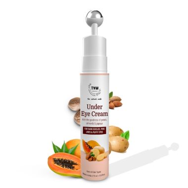 TNW - The Natural Wash: Under Eye Cream For Dark Circles, Fine Lines & Puffy Eyes - 15gm