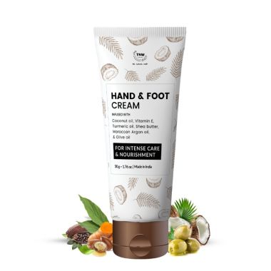 TNW - The Natural Wash: Hand & Foot Cream For Intense Care & Nourishment - 50gm