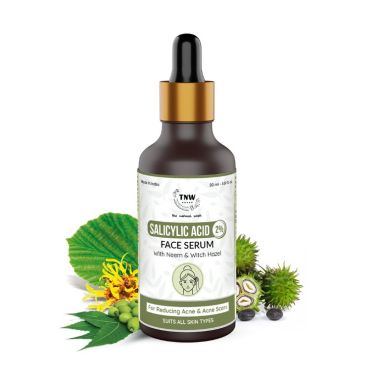TNW - The Natural Wash: Salicylic Acid Face Serum For Reducing Acne & Acne Scars - 30ml