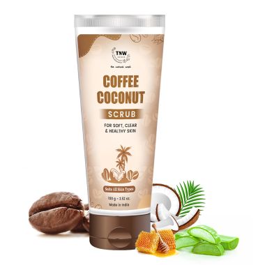 TNW - The Natural Wash: Coffee Coconut Scrub For Soft, Clear & Healthy Skin - 100gm