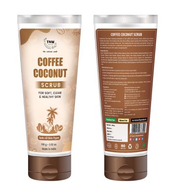 TNW - The Natural Wash: Coffee Coconut Scrub For Soft, Clear & Healthy Skin - 100gm