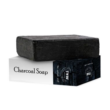 TNW - The Natural Wash: Handmade Charcoal Soap For Oily Skin (Heals Acne & Blackheads) -100g