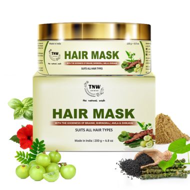 TNW - The Natural Wash: Amla Hair Mask With Brahmi & Shikakai - 200gm