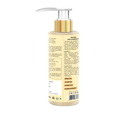 TNW - The Natural Wash: Banana Hair Conditioner (Nourishes Dull, Damaged & Frizzy Hair) - 200ml