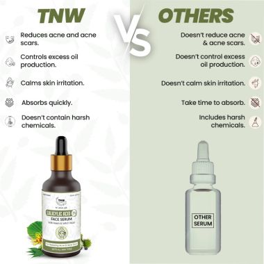 TNW - The Natural Wash: Salicylic Acid Face Serum For Reducing Acne & Acne Scars - 30ml