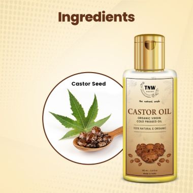 TNW - The Natural Wash: Castor Oil (Virgin & Cold Pressed) - 100ml