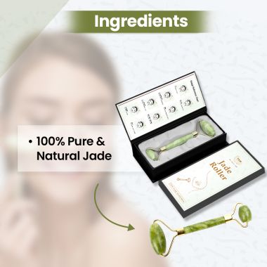 TNW - The Natural Wash: Jade Roller For Improving Skin Texture - Green