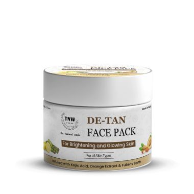 TNW - The Natural Wash: D-Tan Face Pack For Brightening & Glowing Skin - 50gm