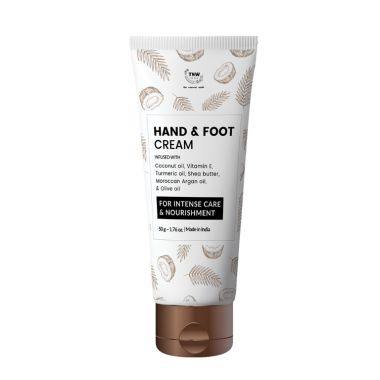 TNW - The Natural Wash: Hand & Foot Cream For Intense Care & Nourishment - 50gm