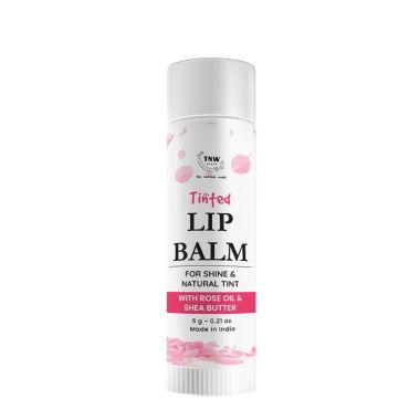 TNW - The Natural Wash: Rose Tinted Lip Balm - 6gm