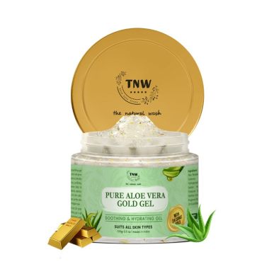TNW - The Natural Wash: Pure Aloe Vera Gold Gel (Soothing & Hydrating Gel) - 100gm
