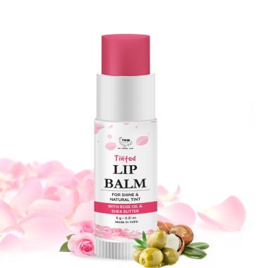 TNW - The Natural Wash: Rose Tinted Lip Balm - 6gm