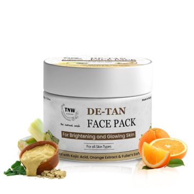 TNW - The Natural Wash: D-Tan Face Pack For Brightening & Glowing Skin - 50gm