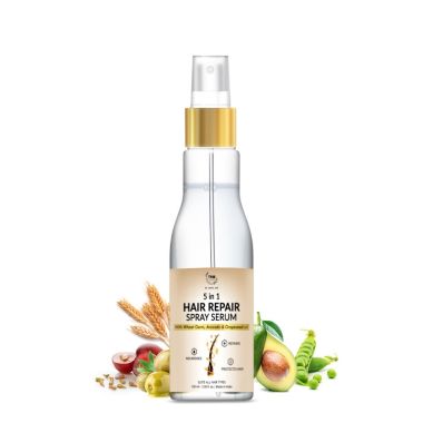 TNW - The Natural Wash: 5 In 1 Hair Repair Spray Serum For Frizz-Free & Manageable Hair - 100ml