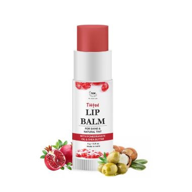TNW - The Natural Wash: Pomegranate Tinted Lip Balm - 6gm