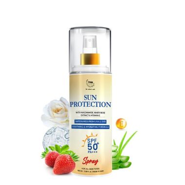 TNW - The Natural Wash: Sun Protection SPF 50 Spray (Safeguards From UVA & UVB) - 100ml
