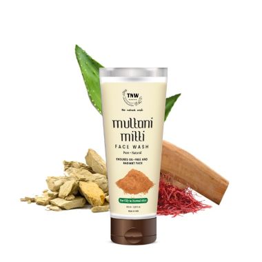 TNW - The Natural Wash: Multani Mitti Face Wash For Oily To Normal Skin - 100ml