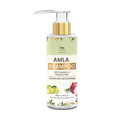 TNW - The Natural Wash: Amla Shampoo (Reduces Hair Fall & Breakage) - 200ml