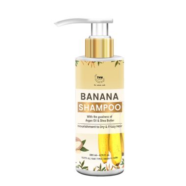 TNW - The Natural Wash: Banana Shampoo (Anti-Frizz Shampoo) - 200ml