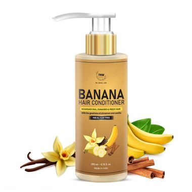 TNW - The Natural Wash: Banana Hair Conditioner (Nourishes Dull, Damaged & Frizzy Hair) - 200ml
