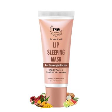 TNW - The Natural Wash: Lip Sleeping Mask For Repairing Chapped Lips- 10gm