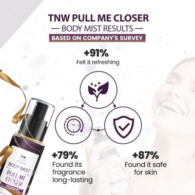 TNW - The Natural Wash: Pull Me Closer Body Mist For Sweet & Refreshing Fragrance - 100ml