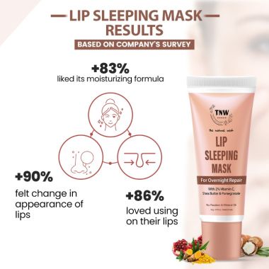 TNW - The Natural Wash: Lip Sleeping Mask For Repairing Chapped Lips- 10gm