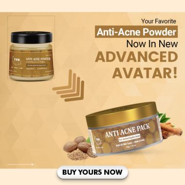 TNW - The Natural Wash: Anti Acne Pack For Active/Cystic Acne - 50gm