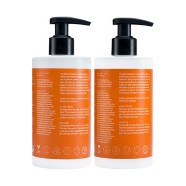 Arata: Natural Happy Hair Duo With Cleansing Shampoo & Conditioner