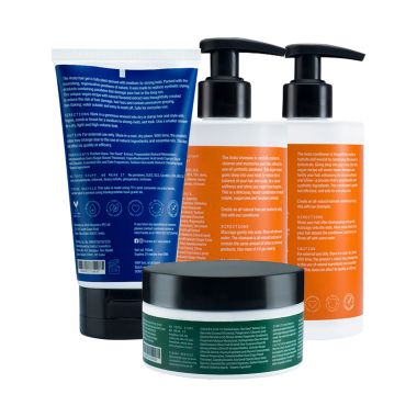 Arata: Natural Hair Care Essentials With Cleansing Shampoo, Conditioner, Hair Gel & Hair Cream