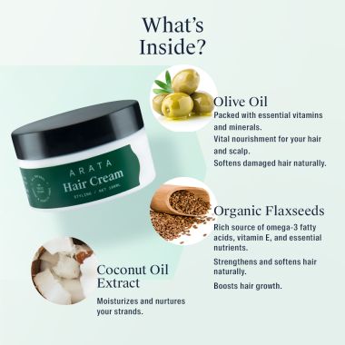 Arata: Hair Cream - 100gm