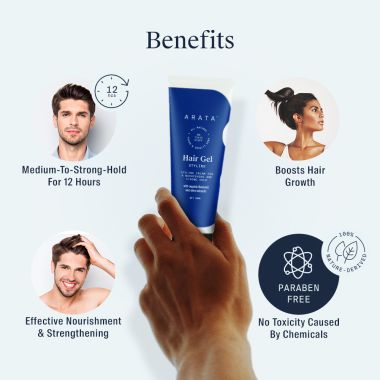 Arata: Natural Hair Gel - 50ml