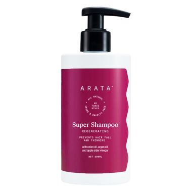 Arata: Natural Regenerating 5 in 1 Anti-Hairfall Super Shampoo - 300 ml