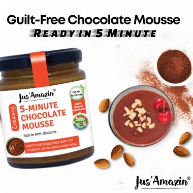 Jus Amazin: 5-Minute Chocolate Mousse - 200 gm