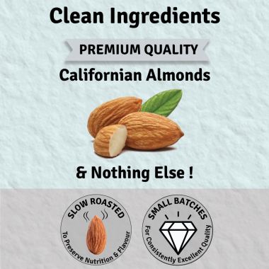 Jus Amazin: Creamy Almond Butter - Unsweetened - 1 kg