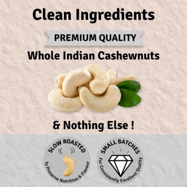 Jus Amazin: Creamy Cashew Butter - Unsweetened - 200 gm