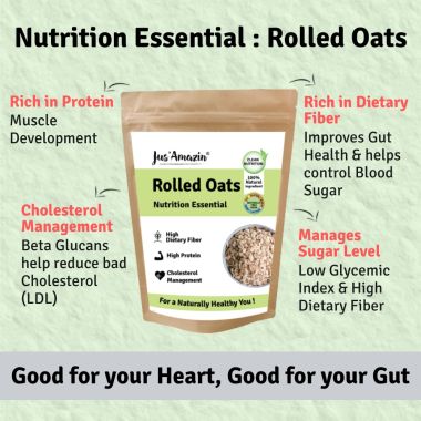 Jus Amazin: Rolled Oats - 1Kg