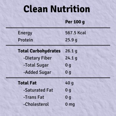 Jus Amazin: Organic Roasted Flax Seeds - 500 gm
