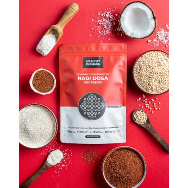 Healthy Because: Ragi Dosa Premix, 200 Gms