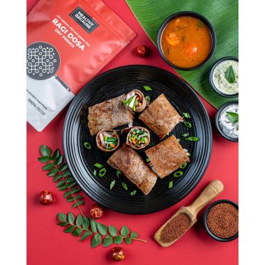 Healthy Because: Ragi Dosa Premix, 200 Gms