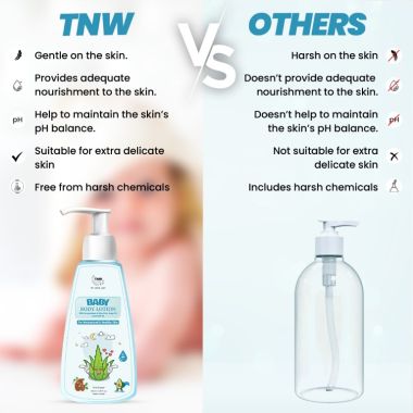 TNW - The Natural Wash: Baby Body Lotion For Moisturized & Healthy Skin - 150ml