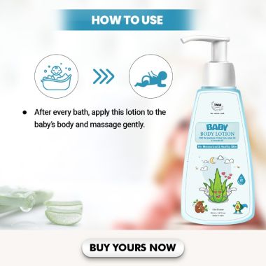 TNW - The Natural Wash: Baby Body Lotion For Moisturized & Healthy Skin - 150ml