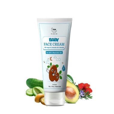 TNW - The Natural Wash: Baby Face Cream For Soft & Nourished Skin - 50gm