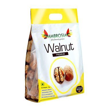 Ambrosia: California Walnut Inshell Jumbo Size - 1 Kg