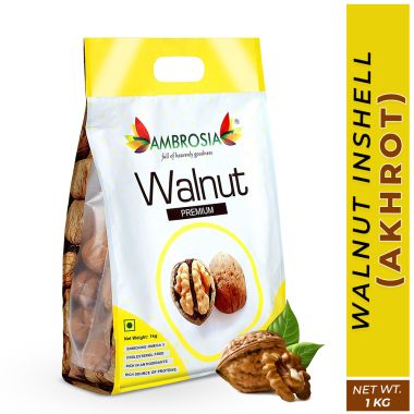 Ambrosia: California Walnut Inshell Jumbo Size - 1 Kg