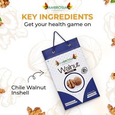 Ambrosia: Chile Inshell Walnuts - 500 g