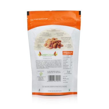 Ambrosia: Premium California Whole Almonds - 250 g