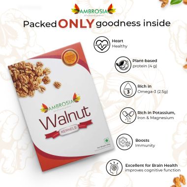 Ambrosia: Walnut Kernels Light Halves - 250 g