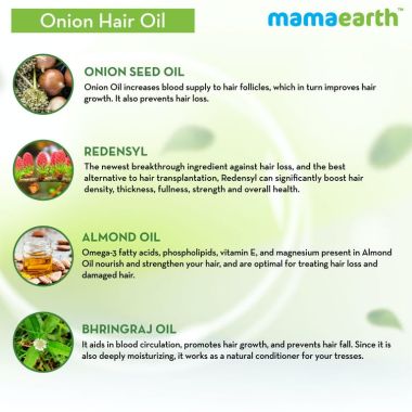 Mamaearth: Onion Oil - 150ml
