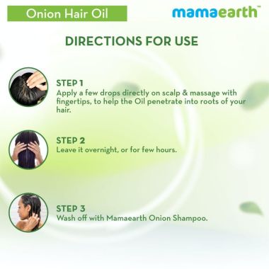 Mamaearth: Onion Oil - 150ml